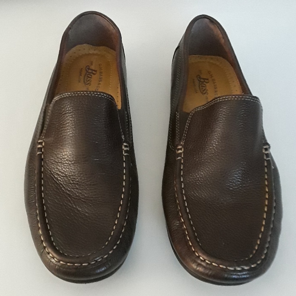 BASS DRIVER SHOES 9-1/2 BROWN